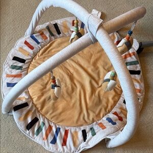 Colorful washable Baby Play Gym with Hanging bees